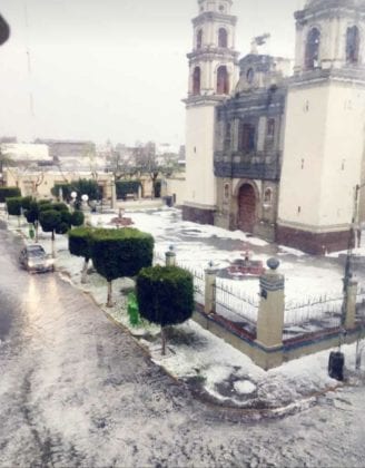 Granizo en Tehuacán