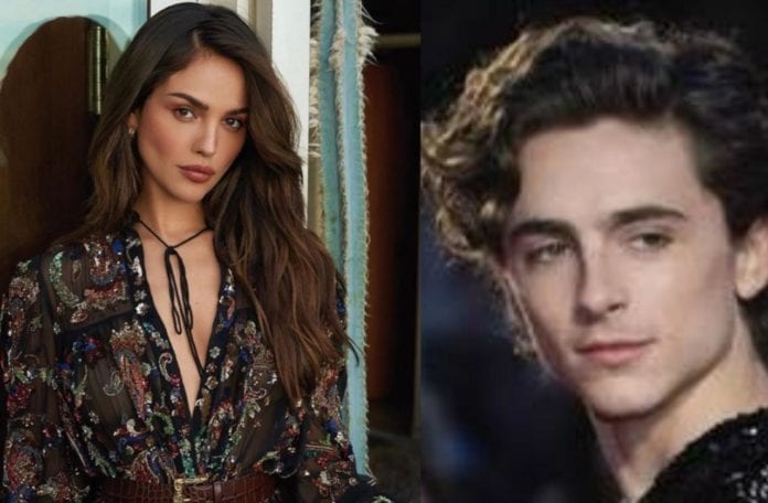 Captaron en playas mexicanas a Eiza González junto a Timothée Chalamet