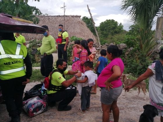 Invitan a playenses a donar a los afectados por "Cristóbal" en la zona maya