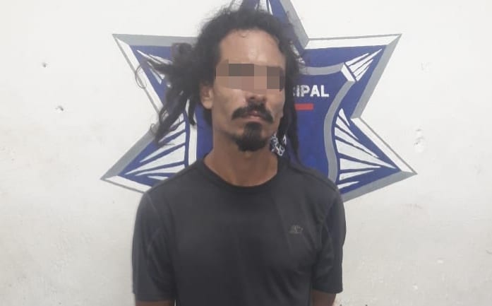 Un sujeto fue detenido con droga en Playa del Carmen