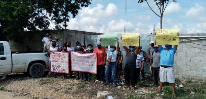 Para los trabajadores de transporte de materiales, las obras del Tren Maya impulsarán la economía local, sin embargo, están en contra de las tarifas de kilometraje para llevar material impuesto por los sindicatos, lo que ha ocasionado un choque entre ambas partes.