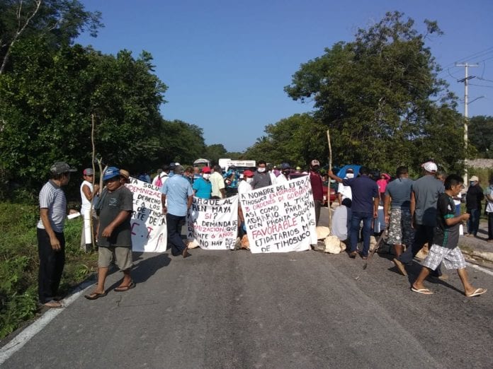 bloqueo carretero