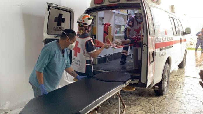 lesionado en taller