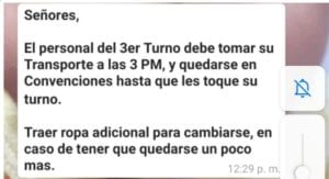 Los inconformes pidieron la intervención de las autoridades defensoras de los trabajadores.