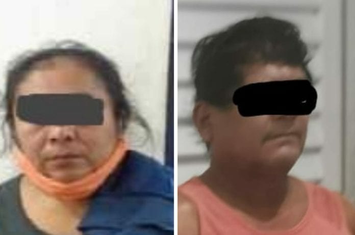 pareja detenida