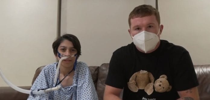Canelo ayuda a David Antolín
