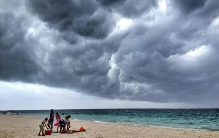 Lluvias fuertes en el sur de Quintana Roo