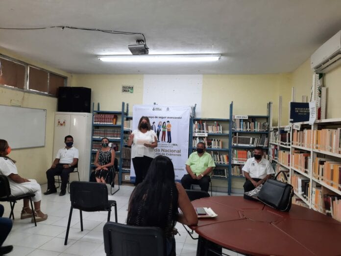 Participa Puerto Morelos en estrategia para combatir el rezago educativo