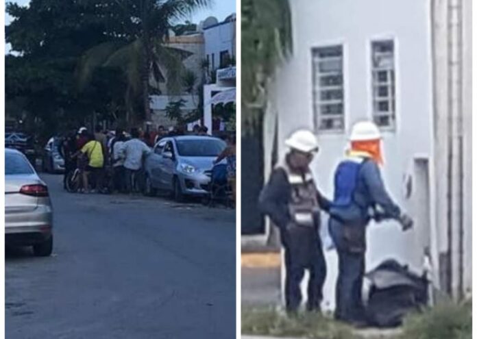 Playenses enfrentan a trabajadores de CFE por cortar luz y cobrar para reconectarla