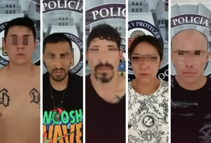 Caen peligrosos sicarios en Tulum con armas y más de 600 dosis de narcóticos