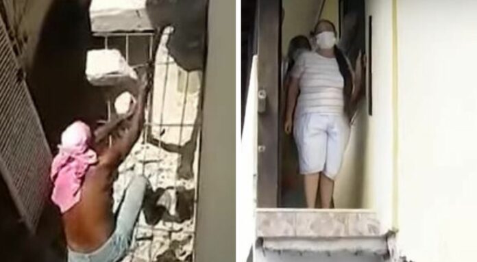 VIDEO: Adulta mayor tiene un año sin salir de casa, su vecino se molestó y demolió las escaleras