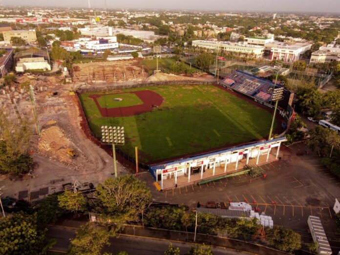 Así luce el estadio de los Tigres de Quintana Roo, Beto Ávila, desde las alturas