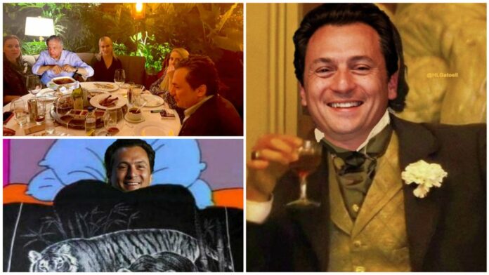 Los memes que desató la aparición de Emilio Lozoya en un lujoso restaurante de la CDMX