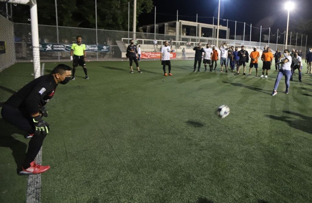 Inaugura Blanca Merari Tziu Muñoz el Campeonato Nacional de Fútbol 7 en Puerto Morelos