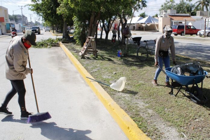 Garantiza gobierno de Puerto Morelos la prestación de servicios públicos en las fiestas decembrinas