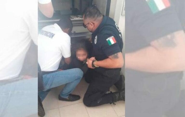 Rescatan a familia atrapada en un elevador en Cancún