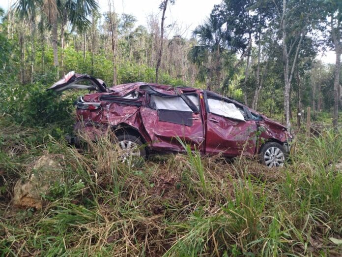 Caen cuatro coches en las 'Curvas del Diablo'