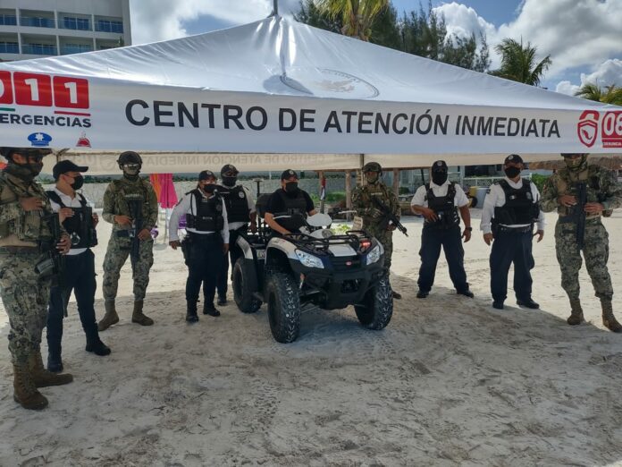 Quintana Roo fortalece la seguridad en las zonas turísticas