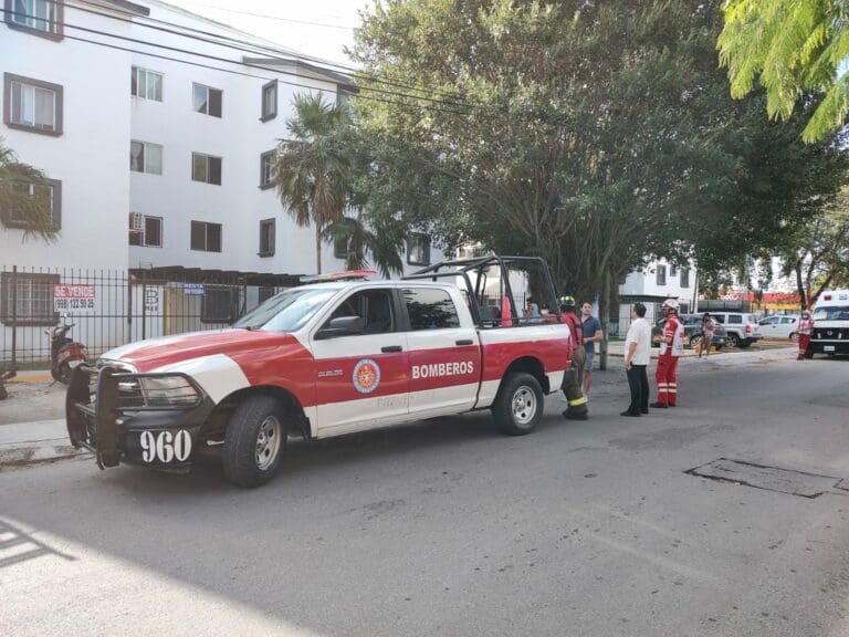 Se registra ‘flamazo’ por acumulación de gas en edificio de Cancún