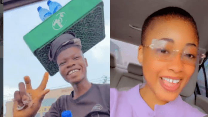 VIDEO VIRAL: Influencer nigeriana regala dinero a vendedores de la calle