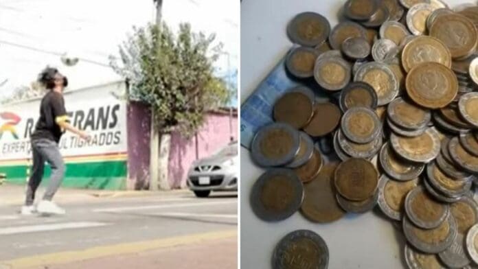 Un tiktoker se hizo viral tras revelar cuánto gana en los semáforos, con solo dos horas, sacó mucho dinero, por encima de una jornada formal.