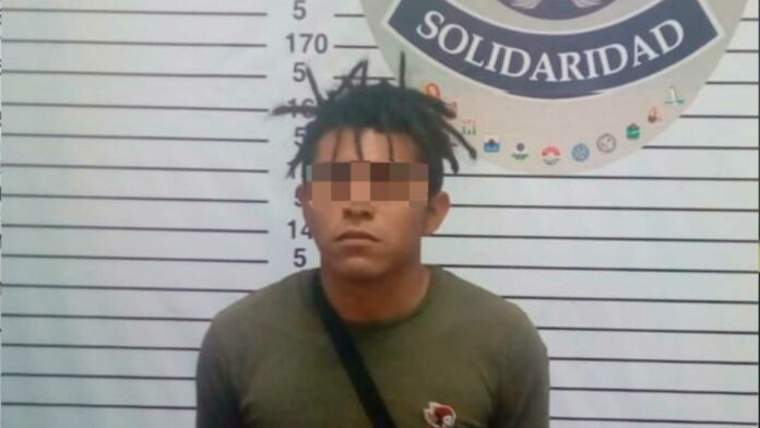 Por fumar mota en la playa es detenido en Solidaridad
