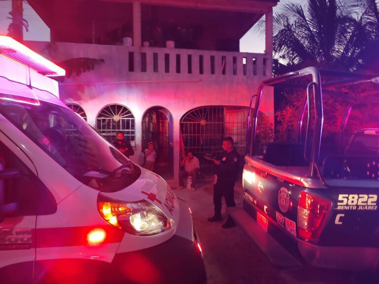 Le dispara a su padre con una pistola de balines, en la colonia Cuna Maya de Cancún