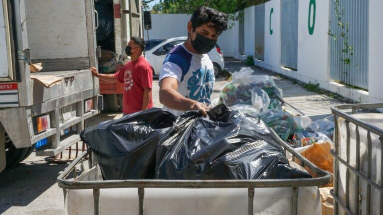 Realizan segunda jornada del "Reciclatón" en Cancún