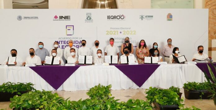 Se firma en Quintana Roo el Acuerdo por la Integridad Electoral