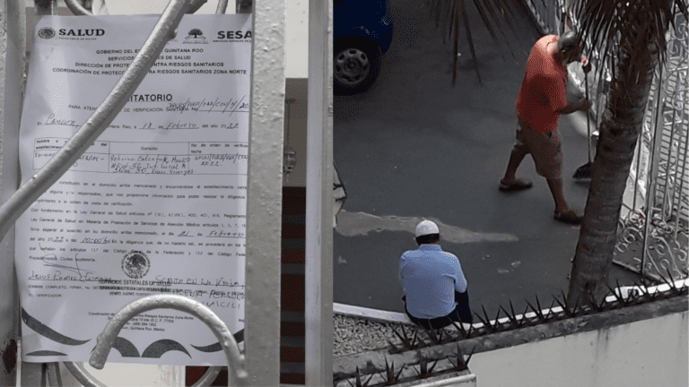 VIDEO: Agrede a vecinos personal de clínica clandestina en Cancún