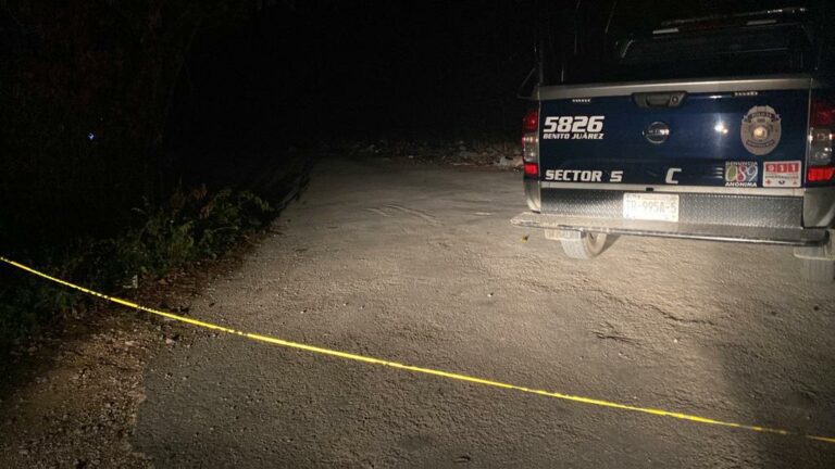 Sicarios ejecutan a un hombre en colonia Tres Reyes de Cancún