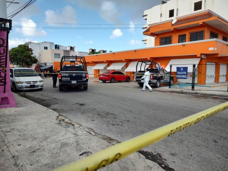 Ataque armado deja una mujer herida y un hombre lesionado en la avenida 127 de Cancún