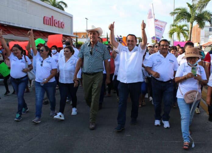 Liderazgos reconocen en Nivardo Mena la esperanza del pueblo