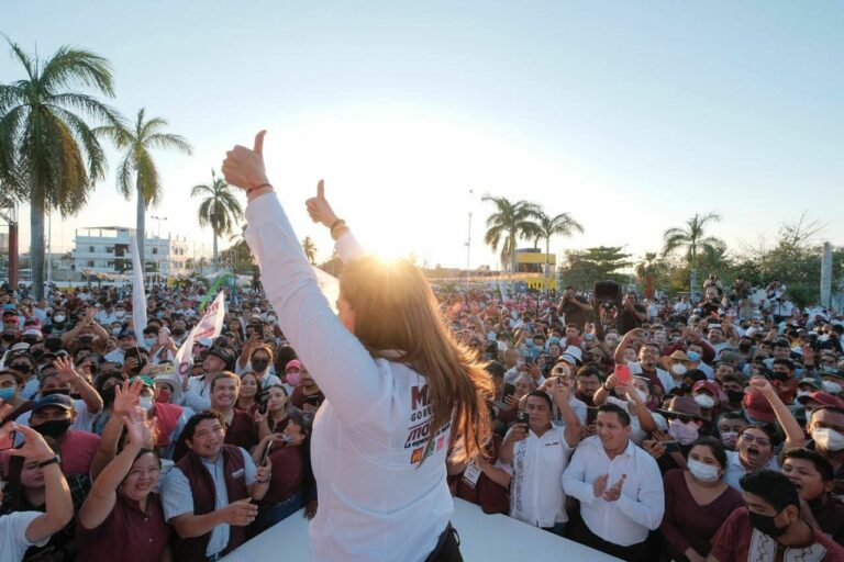 Con Morena se vive fiesta y esperanza de un mejor Quintana Roo: Mara Lezama