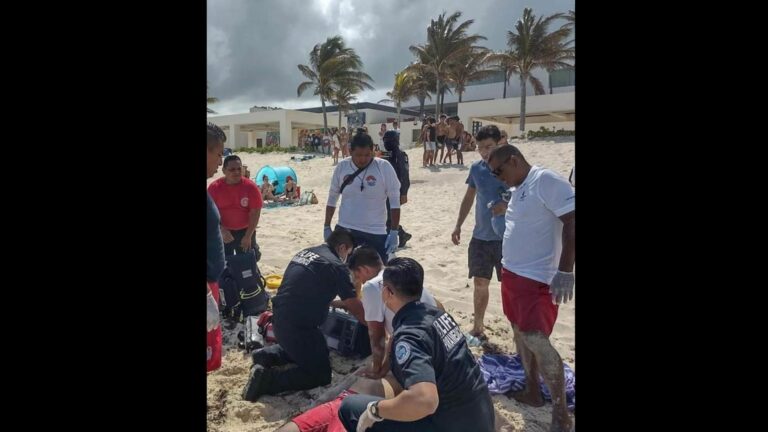 Muere joven ahogado en playa San Miguelito de Cancún