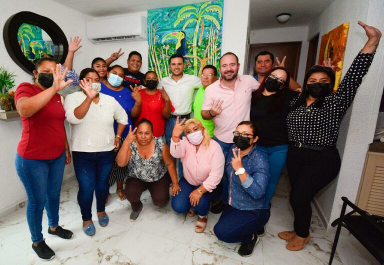 Refrenda Pablo Bustamante unidad y fortaleza del PVEM en Cancún