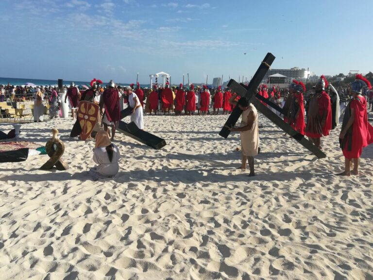 Cancelan el viacrucis de la Zona Hotelera; habrá ‘representación’ en Plaza Marlin