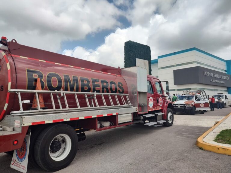 Sofocan conato de incendio en el Hospital General de Cancún