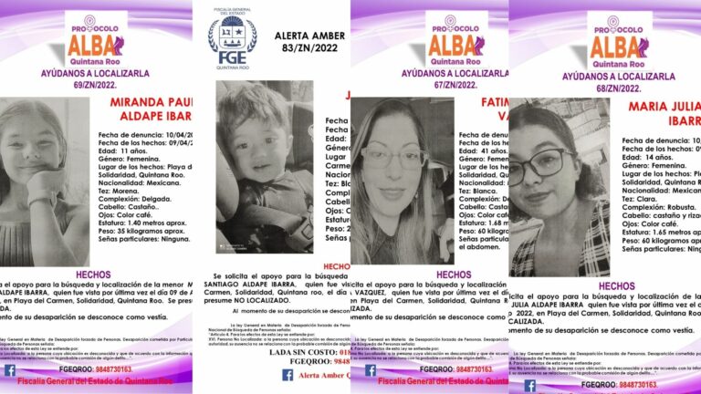 Investigan posible ausencia voluntaria en el caso de la familia de Monterrey desaparecida en Playa del Carmen