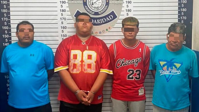 Golpe al narco los detienen cuando vendían droga en Playa Paraíso