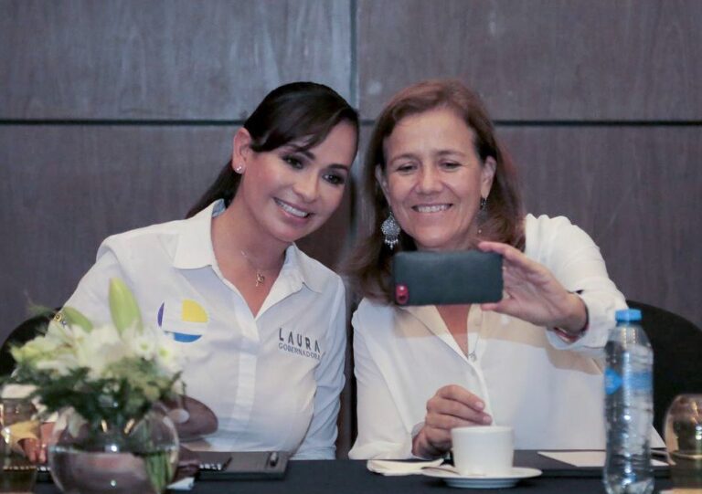 Laura Fernández recibe respaldo de Margarita Zavala