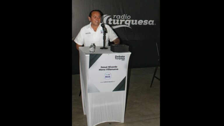 Contundente participación de Nivardo Mena en debate ciudadano