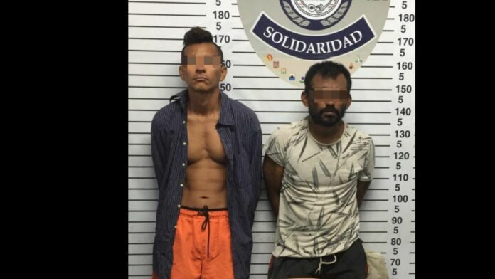 Llamada de auxilio da como resultado captura de dos ladrones en Solidaridad