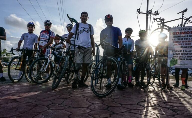 Protestan ciclistas por falta de justicia, a casi dos años de fatal accidente