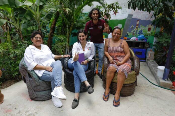 Atender la base del desarrollo social con empleos mejor pagados, propone Estefanía Mercado