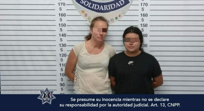 Capturan a dos mujeres en Playa del Carmen por extorsión y amenazas de muerte