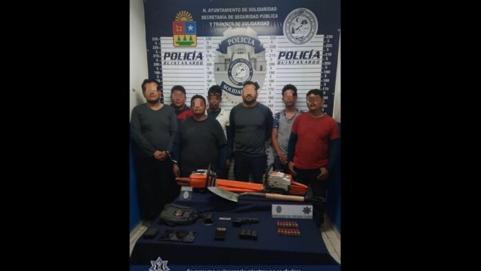 Detienen a siete tras intentar despojar a habitantes de Santa Cecilia