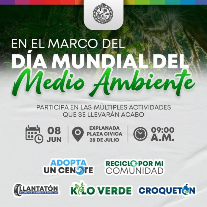 Organizan diversas actividades por el Día Mundial de Medio Ambiente