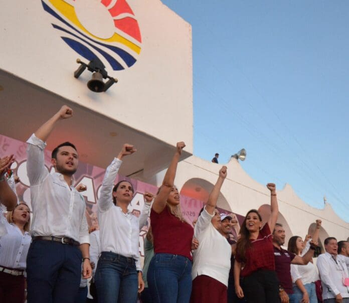 Acompaña Pablo Bustamante, a la Gobernadora Electa, Mara Lezama, en su magno cierre de la gira de agradecimiento