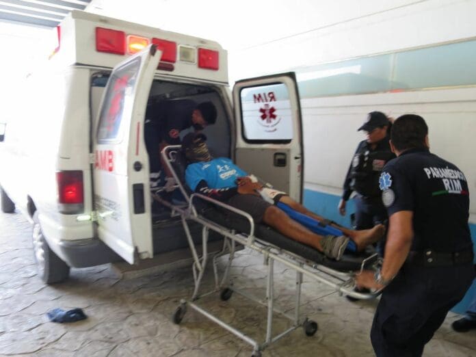 Balean a un hombre en Villas Otoch Paraíso